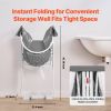 VEVOR Portable Dog Bathtub, Elevated & Foldable Space-saving Pet Shower Station with Efficient Drainage