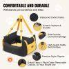 VEVOR Dog Car Seat, Waterproof Dog Booster Seat for Car with Side Handles and A Storage Pocket, Clip-On Safety Leash and PP Cotton Filling