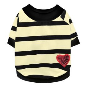 Jarre Aero Bull Pug Puppy Clothes Teddy Milk Cat Pet Spring And Summer Thin Small Dog Puppy (Option: Beige-L)